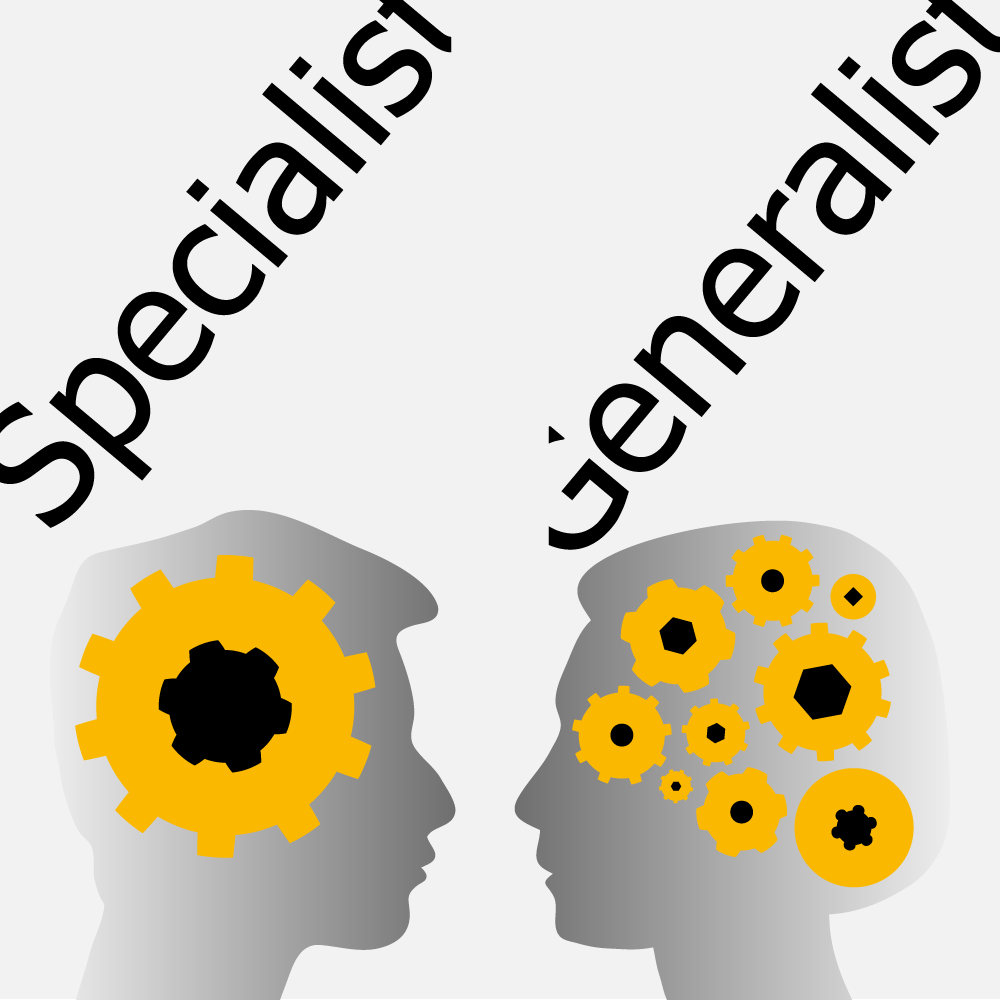 Specialist versus generalist
